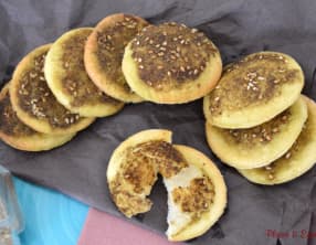 Man’ouché libanais ou pain au zaatar