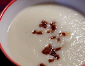 Velouté de panais au chorizo