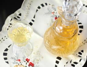 Liqueur portugaise au lait et au chocolat