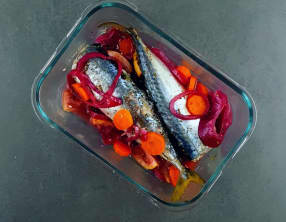 Maquereaux au vin blanc