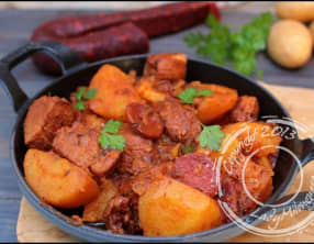 Sauté de porc au chorizo