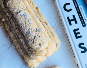 Bûche sapin noisette