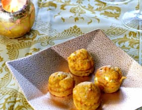 Bouchées au potimarron et à la fêta