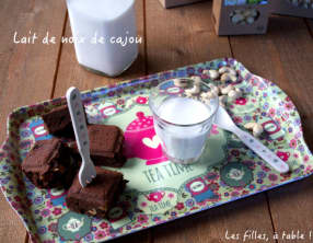 Lait de noix de cajou à la vanille