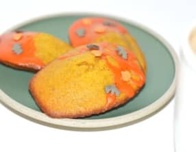 Madeleines citrouille et épices