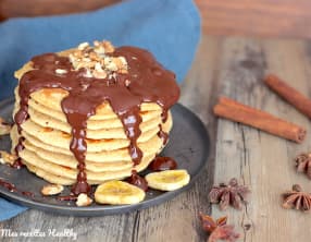 Pancake au mascarpone et vanille