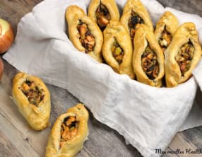 Rasstegai au saumon et poireau