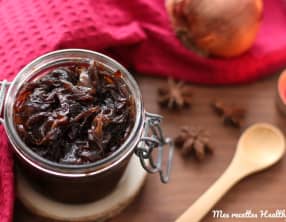 Confit d'oignon au miel et épices