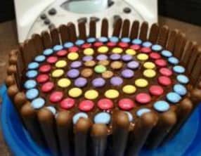 Gâteau finger smarties chocolat au thermomix