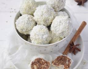 Truffes crues façon pain d'épices