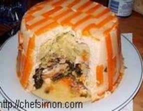 Chartreuse de poule faisane : la mise en place