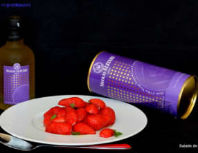 Salade de fraises à l’huile d’olive