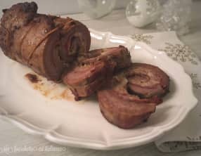 Roulé de viande aux châtaignes