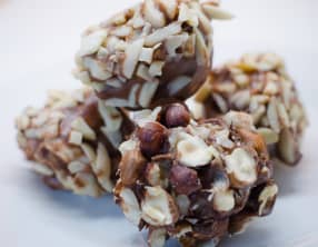 Guimauve au chocolat au lait et aux noisettes