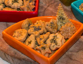 Crackers au sésame et pavot