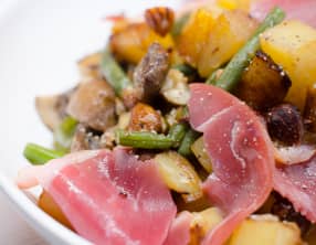 Poêlée automnale aux pommes de terre