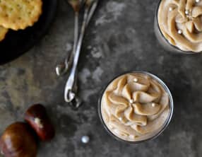 Mousse à la crème de marrons