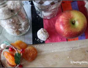 Energy balls abricot tahini