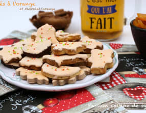 Sablés de Noël à l'orange