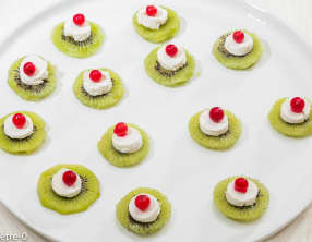 Kiwis au chèvre