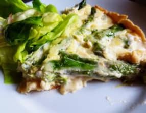 Tarte aux asperges Valaisanne