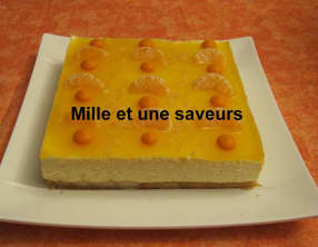 Bavarois à la clémentine