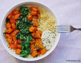Buddha bowl d'hiver sain et gourmand