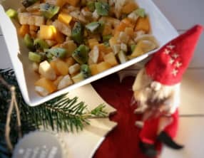 Salade de fruits exotiques au sirop d'érable