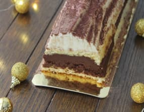 Bûche 2 chocolats