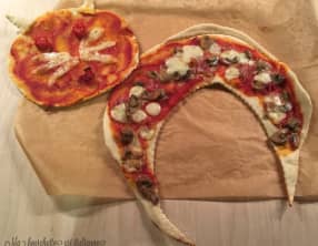 La pizza facile et rigolote