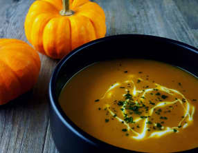 Soupe de courge aux saveurs thaï
