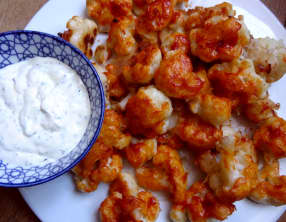 Chou fleur au ketchup