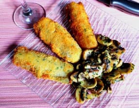 Milanaises de côtes de blettes