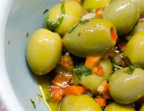 Olives farcies aux amandes