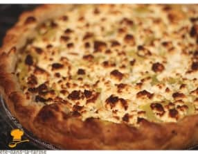 Tarte à la courgette et à la feta