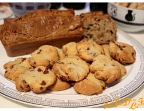 Cookies salé lardons parmesan