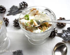 Syllabub noix de coco et citron vert