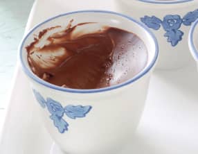 Petits pots de crème chocolat, 2 ingrédients