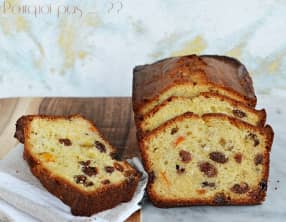 Cake aux parfums de pannetone