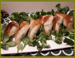 Samoussa à la dinde et brocolis