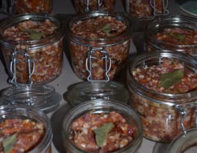 Pâté de porc aux champignons