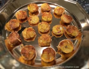 Mini quiche sans pâte