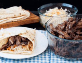 Porc effiloché américain