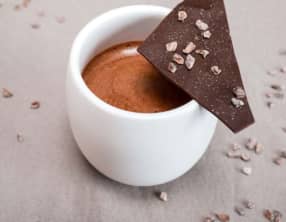 La mousse aux deux chocolats de Yann Couvreur