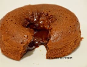Moelleux au chocolat avec son coeur coulant
