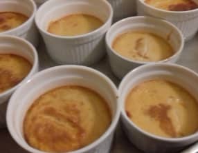 Crème vanille aux oeufs et caramel