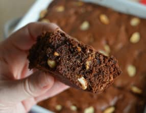 Brownie aux cacahuètes