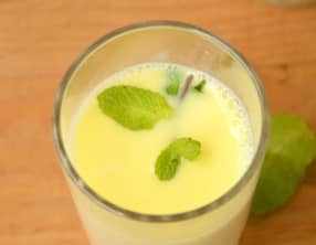 Chocolat chaud à la menthe