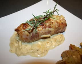 Ballottines de poulet au comté