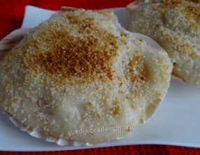 Coquille Saint-Jacques gratinées